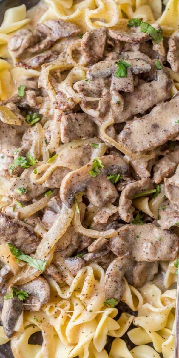 Beef Stroganoff