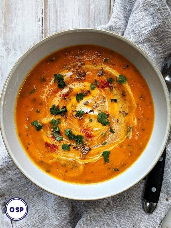 Carrot & Coriander Soup