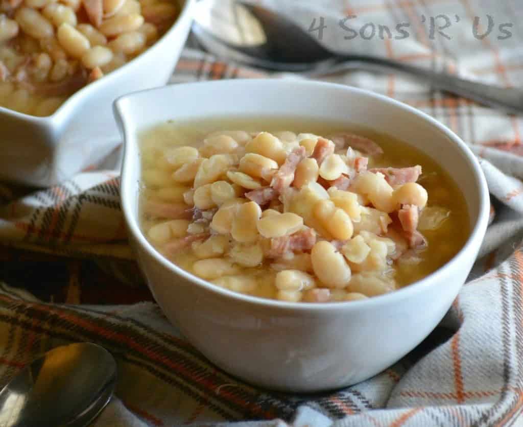 Crockpot White Bean and Ham Soup