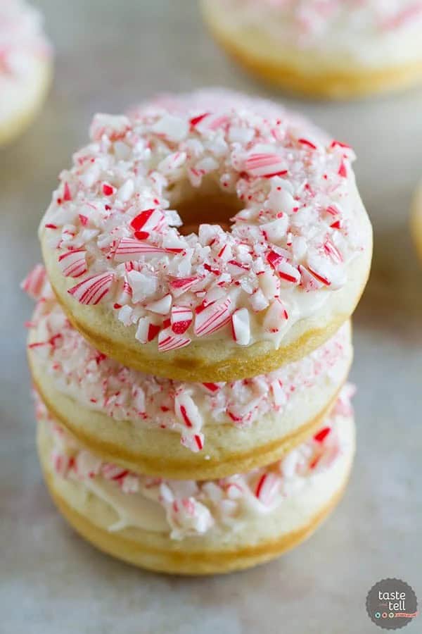 Peppermint Donuts