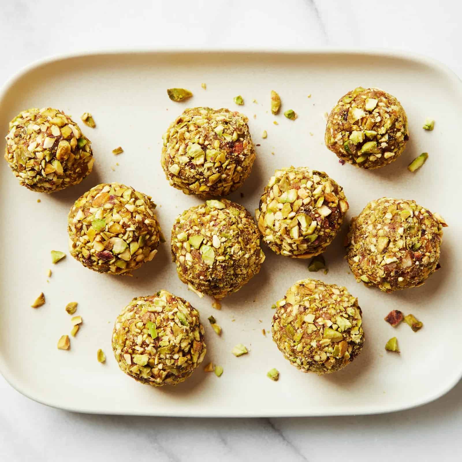 Khajur Ladu (Date, Pistachio, and Almond Morsels)